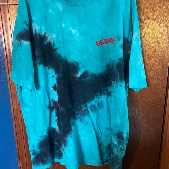 GUESS Originals Turquoise Tee - Picture 1 of 9